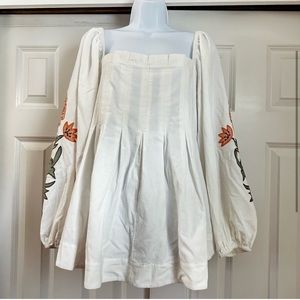 Free people floral sleeve tunic